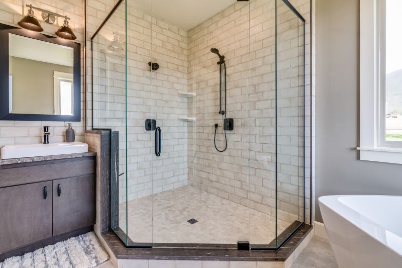 Stylish Tiled Shower Design